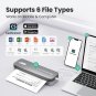 P1 Pro Thermal Printer, Large Format Portable Bluetooth 1 Free Roll Paper