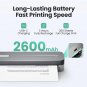 P1 Pro Thermal Printer, Large Format Portable Bluetooth 1 Free Roll Paper