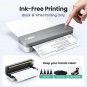P1 Pro Thermal Printer, Large Format Portable Bluetooth 1 Free Roll Paper