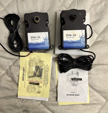 2pcs Used Pool Valve Actuator GVA-24 **FOR PARTS ONLY**