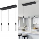NEW! Black 3 Light Modern Pendant LED Kitchen/Home Fixture. Adjustable! Dims! NEW! Black 3 Light Modern Pendant LED Kitchen/Home Fixture. Adjustable! Dims!