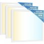 Sunco 3 Pack 2x2 LED Flat Panel Lights 3-5000K White 40W  0-10V, 7yr Warranty