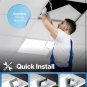 Sunco 3 Pack 2x2 LED Flat Panel Lights 3-5000K White 40W  0-10V, 7yr Warranty