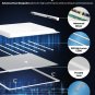 Sunco 3 Pack 2x2 LED Flat Panel Lights 3-5000K White 40W  0-10V, 7yr Warranty
