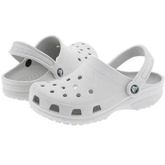 White Childrens Crocs shoes size M6/W8 New on sale!