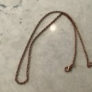 Small link copper chain