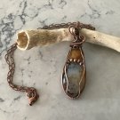 Topaz Dragon Vein Pendant