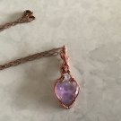 Amethyst En Hydro Pendant