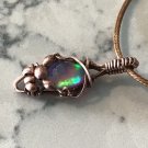 Faceted Aurora Opal Mini Pendant