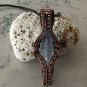 Lavendar Quartz Reversible Bail Pendant