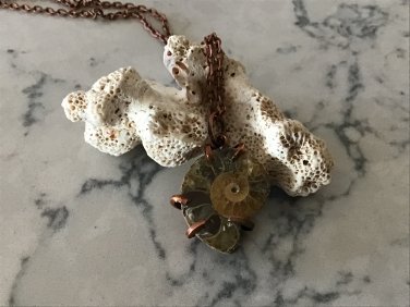 Mini Ammonite Pendant