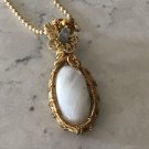 Butterfly Moonstone Pendant