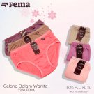 FEMA 12 Pcs Women's Panties 2200 Cotton Plain Cotton FEMA 12 Pcs Women's Panties 2200 Cotton Plain Cotton