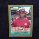 Eric Patterson 2006 Bowman gold rookie card Oakland Athletics Mlb