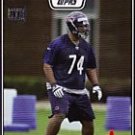 Chris Williams 08 Topps rookie card Chicago Bears 08 1st rnd Pick