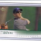 David Duval 01 Upper Deck rookie card