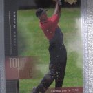 01 Upper Deck Tiger Woods Tour Time card