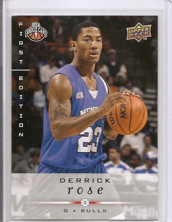 derrick rose rookie card