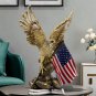 Bronze Nautilus Eagle Resin– Decorative Home Bar Cabinet Statue Gift
