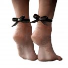 Black PU Leather Punk Ankle Chain with O-Ring & Tassel – Gothic Leg Ring Foot Jewelry for Adults Black PU Leather Punk Ankle Chain with O-Ring & Tassel – Gothic Leg Ring Foot Jewelry for Adults