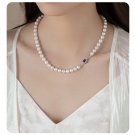 925 Silver Natural Mother-of-Pearl Pearl Necklace