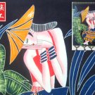 chinese batik art mural painting, wall hanging-have a break