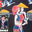 chinese batik art mural painting, wall hanging-perfect foison