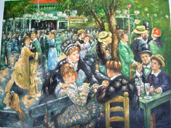 party .-oil painting