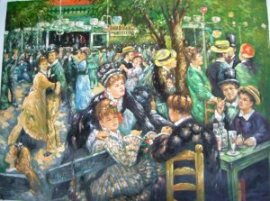 party .-oil painting