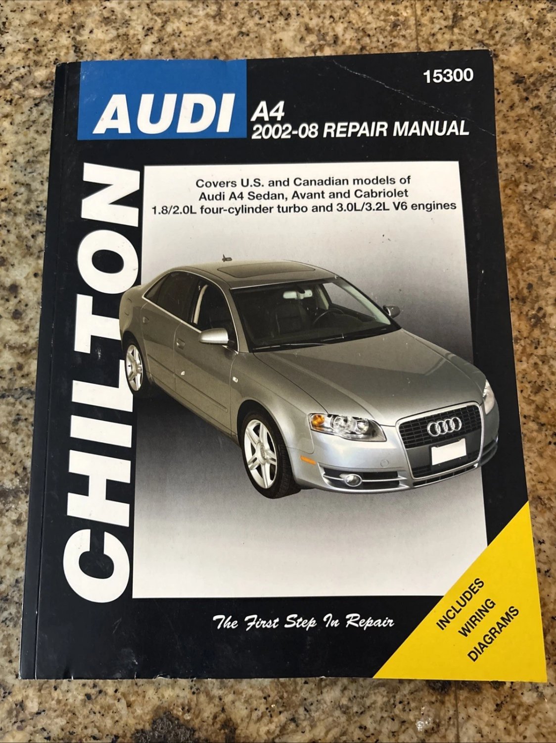 Audi A4 2002-2008 Chilton Total Car Repair Manual, Book