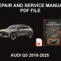 Audi Q3 2018-2025 Car Repair Manual, Book