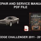 Dodge Challenger 2011-2014 Car Repair Manual, Book