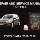 Ford C-Max 2012-2019 Car Repair Manual, Book