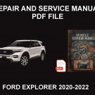 Ford Explorer 2020-2022 Car Repair Manual, Book Ford Explorer 2020-2022 Car Repair Manual, Book