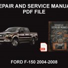Ford F-150 2004-2008 Car Repair Manual, Book