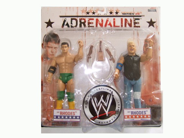 WWE Adrenaline 29 - Cody Rhodes & Dusty Rhodes Action Figure 2-Pack