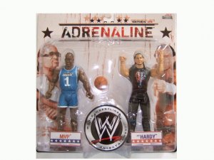 WWE Adrenaline 29 - MVP & Matt Hardy Action Figure 2-Pack