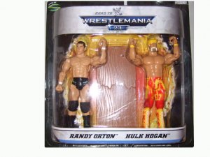 WWE Road to Wrestlemania 23 - Randy Orton & Hulk Hogan Action Figure 2-Pack