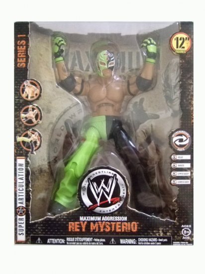 WWE Maximum Aggression Series 1 - Rey Mysterio Action Figure ECW