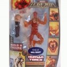 Marvel Legends Series 6 Exclusive - Human Torch Variant Action Figure