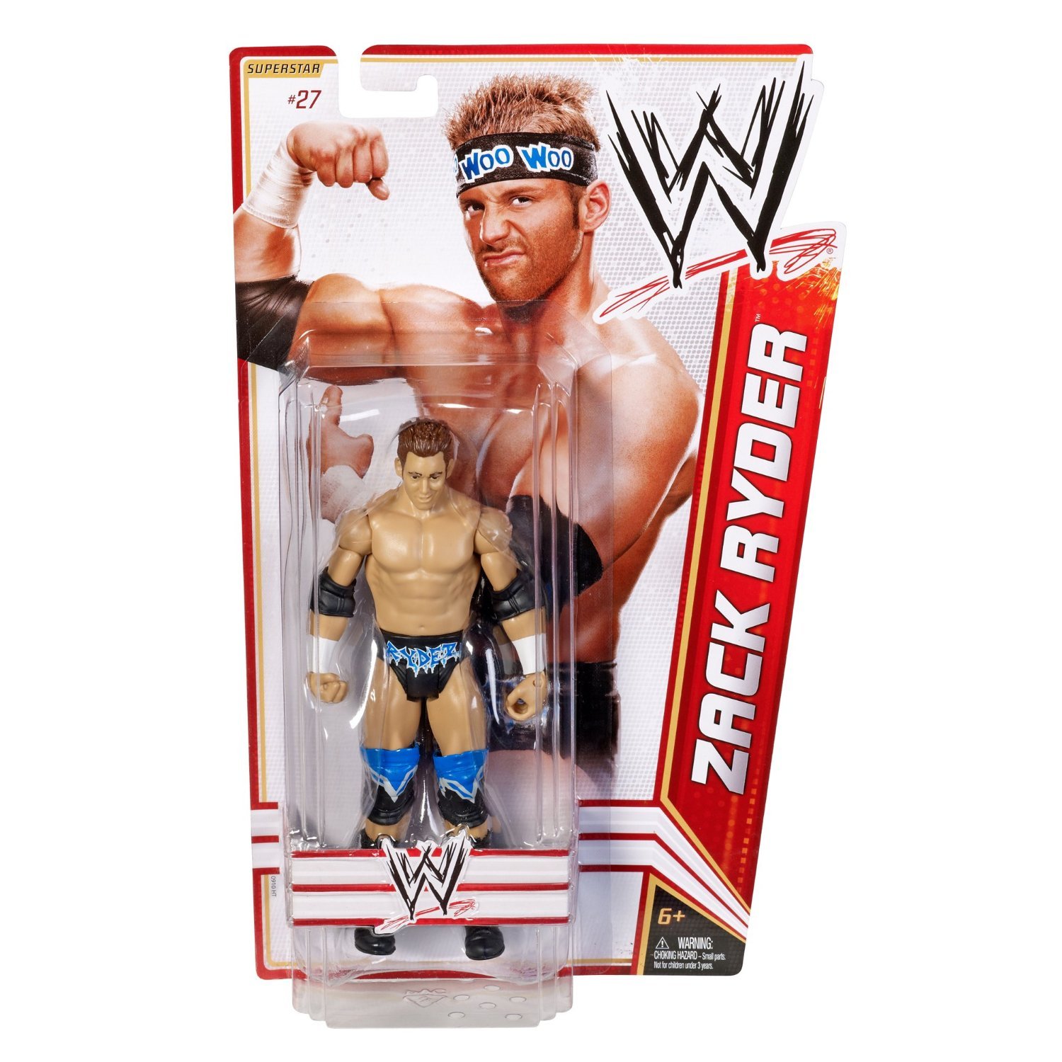 WWE Mattel Wrestling Basic Series 17 Zack Ryder Action Figure