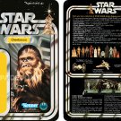Star Wars Chewbacca 1977 Cardback (Pls read the description below)