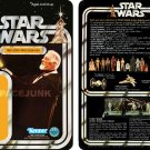 Star Wars Ben Obi-Wan Kenobi 1977 Cardback (Pls read the description below)