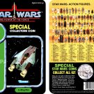 Star Wars POTF A-Wing Pilot 1985 Cardback (Pls read the description below)