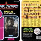 Star Wars POTF Yak Face 1985 Cardback (Pls read the description below)