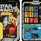 Star Wars Snaggletooth 1977 Cardback (Pls read the description below)