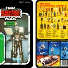 Star Wars ESB ZUCKUSS 1980 Cardback (Pls read the description below)