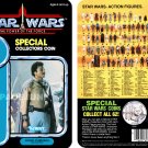 Star Wars POTF General Pilot Calrissian 1985 Cardback (Pls read the description below)