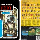 Star Wars ROTJ AT-ST Driver 1983 Cardback (Pls read the description below)