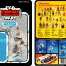 Star Wars ESB Luke Hoth Gear 1980 Cardback (Pls read the description below)